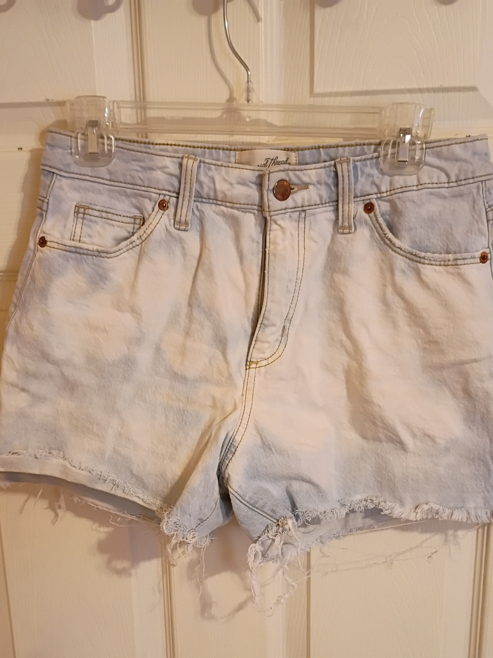 Universal Thread Light Blue Denim Cutoff Shorts 6